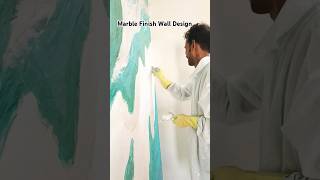 New Painting Venetian Plaster marble design painting stuccopaintart art shorts [upl. by Anohs893]