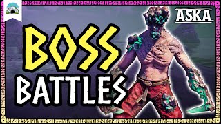 BOSS Fights Explained – Get All Runestone Artifacts  ASKA [upl. by Idorb15]