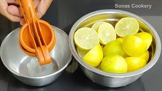 Easy Pickle Recipe  How To Make Tasty Lemon Pickle [upl. by Hniht346]