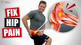 Fix Your Hip Pain Exercises For Hip Bursitis amp Tendonitis [upl. by Otreblif645]