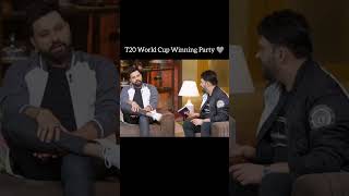 T20 World Cup Winning Party 😊 shortvideo funny rohitshrma comedy tgiks kapilsharma short [upl. by Icat]