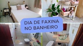 Faxina caprichada no banheiro Cama posta Comprinhas para mim e filha Plantinha no quarto ❤️🏡 [upl. by Sass]