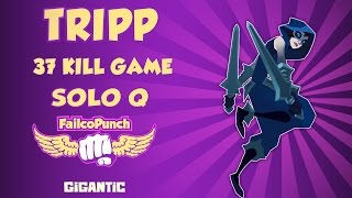 GIGANTIC Gameplay Tripp 37 kill game Sirens Strand [upl. by Wilsey874]