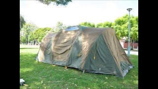 26 minutes Coleman Chalet 9CV Family Tent Setup [upl. by Reace]