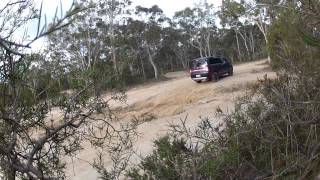 Delica D5 off road in Charmhaven Australia [upl. by Sofie]