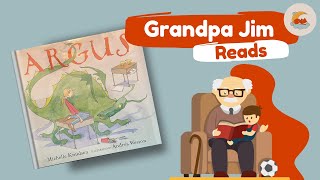 Bedtime Read Aloud with Grandpa Jim  AGRUS by Michelle Knudsen [upl. by Ailime]