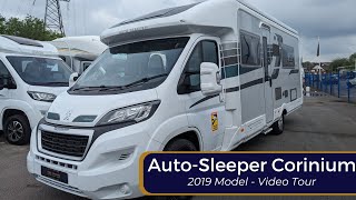 £58990 Motorhome  AutoSleeper Corinium 2019 Model 4 Berth HIGH SPECIFICATION Video Tour [upl. by Weismann]