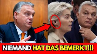 Viktor Orbán enthüllt die WAHRHEIT hinter Ursula von der Leyens Einfluss im Parlament [upl. by Linnea831]