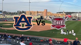 Auburn vs Troy Baseball auburnbaseballtroybaseballcollegebaseball [upl. by Gardas]