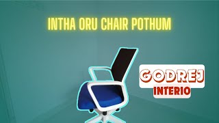 Home Office ku Oru Chair  Godrej Interio [upl. by Rednirah717]