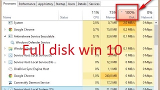 How To Fix FULL DISK Windows 10 99100 FULL DISK ERROR WINDOWS 10 [upl. by Akelam]