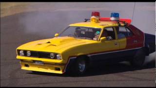 Mad Maxs Yellow Interceptor Burnouts [upl. by Orihakat]