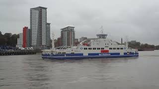 Woolwich ferry London [upl. by Haceber]