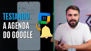 VEJA COMO FUNCIONA O AVISO SONORO DA AGENDA DO GOOGLE [upl. by Eirual308]