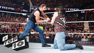 WWE Extreme Rules lethal weapons  WWE Top 10 [upl. by Nwahsar875]