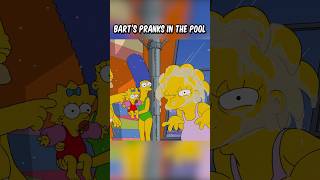 Barts pranks in the pool [upl. by Nanyt]