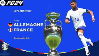 FC 24  Allemagne vs France  Finale de lUEFA EURO 2024  PS5™ 4K [upl. by Laniger464]