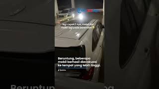 VIRAL PARKIRAN Apartemen di Tangerang Banjir Pemilik Apes Sejumlah Mobil Mewah Auto Terendam [upl. by Ydnamron]