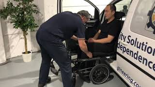 Carony  car seating solution for wheelchair users [upl. by Joliet]