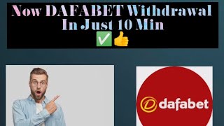 DAFABET WITHDRAWAL IN JUST 10 MIN [upl. by Mendel614]