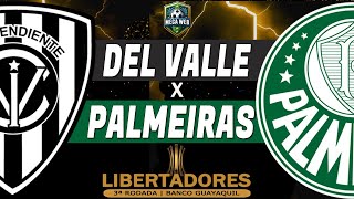 INDEPENDIENTE DEL VALLE 2x3 PALMEIRAS  Préjogo Libertadores 3ª Rodada [upl. by Elpmid]