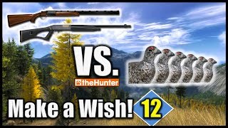 Blaser F3 amp SemiAuto Shotgun vs Whitetailed Ptarmigans Make a Wish 12  theHunter Classic [upl. by Marlene]