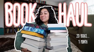 Fall Book Haul 📚 I went on a mini book shopping spree [upl. by Eirahcaz]