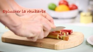 Eplucher la rhubarbe [upl. by Verdie]