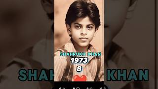 SHAHRUKH KHAN Age Transformation 19652024  SRK Now amp then  Old photos  srk [upl. by Giacobo]