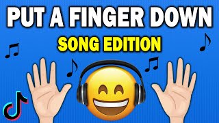 Put a Finger Down Song Edition  Do You Know ALL 40 SONGS [upl. by Ailet]