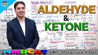 MDCAT  Aldehydes and Ketones  Unit 17  Lecture No2  Prof Wajid Ali Kamboh  WAK Entry Test [upl. by Eltsirhc741]