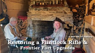 Building a Flintlock Rifle amp Frontier Fort Upgrades Powder Magazine Bastion amp More  Homestead [upl. by Mag]