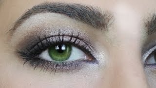 Make Up für grüne Augen  Tutorial by Kisu [upl. by Tatia217]