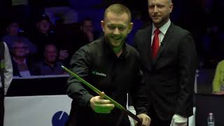 Fastest 147 break in history by Mark Allen vs Ronnie OSullivan 4 minutes 17 seconds [upl. by Reivilo]