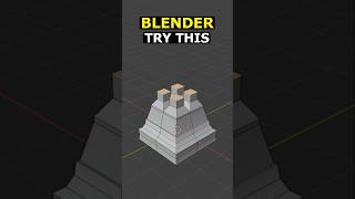 Blender Extrude Individual Faces blender 3d tutorial [upl. by Iramo]