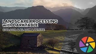 Landscape Processing with Darktable  6 Loweswater Barn [upl. by Vin264]