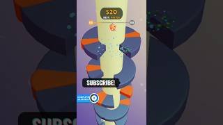 🔥 Ascending Challenges Helix Jump Level 65 Triumph 🌈💥 helixjump gaming shortsvideo yt puzzle [upl. by Omland]