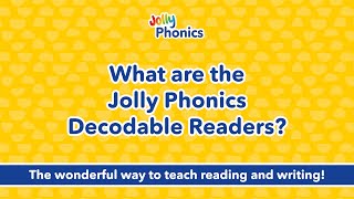 What are the Jolly Phonics Decodable Readers [upl. by Darrej]