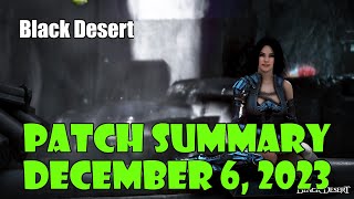 Black Desert AFK Fishing Event YAR Tournament Ocean Improvements and More Patch Notes Summary [upl. by Kiona]