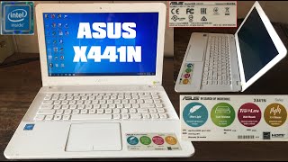 ASUS X441N  Celeron 110GHz  4GB  SSD 120GB  HDD 500GB  Windows 10 Pro 64bit [upl. by Najtsirk]