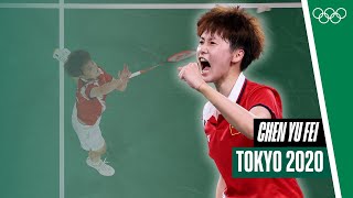 Chen Yu Fei wins the Gold Medal 🏸🔥 Womens Badminton Singles Final 🥇 Full Match [upl. by Ingalls393]