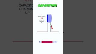 What is Capacitor How Capacitor Works capacitor capacitors electroniccomponents [upl. by Eceer]