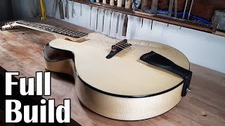 Making a Custom Archtop Guitar Full build [upl. by Ursula9]