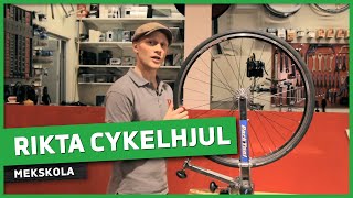 Rikta cykelhjul  HappyMTBs Mekskola [upl. by Denis]