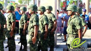 Salva de Fusilería del Ejército Mexicano  Chicosde10com [upl. by Lednek]