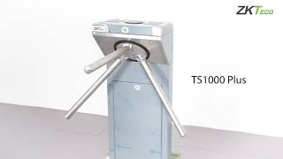 ZKTeco TS1000 Plus Tripod Turnstile [upl. by Willette587]