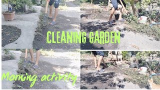 Gardening  planting and cleaning [upl. by Katlin]