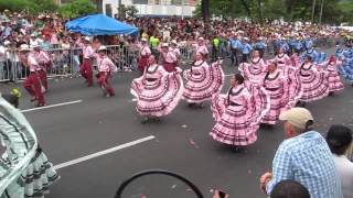 Feria de las Flores Flower Festival Parade Traditional Dancing in Medellin Colombia [upl. by Finn]