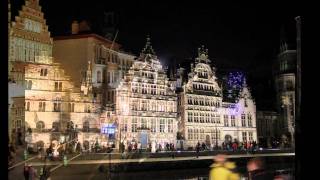 Lichtfestival Gent 2012 Ghent by Light [upl. by Anawd285]