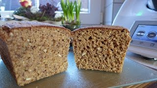 Thermomix TM 5 Saftiges Vollkornbrot  ohne Gehzeit [upl. by Flanna507]